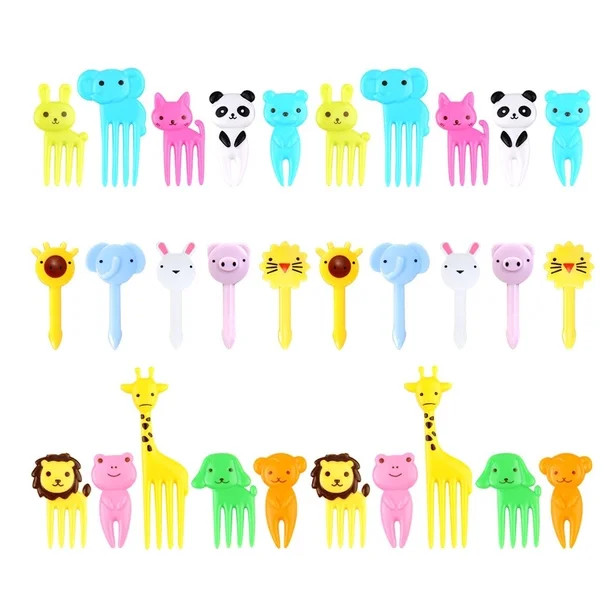 Hapeisy 30 Pcs Animal Food Picks for Kids, Kids Food Picks, Cute Bento Picks for Kids, Funny Kids... | Walmart (US)