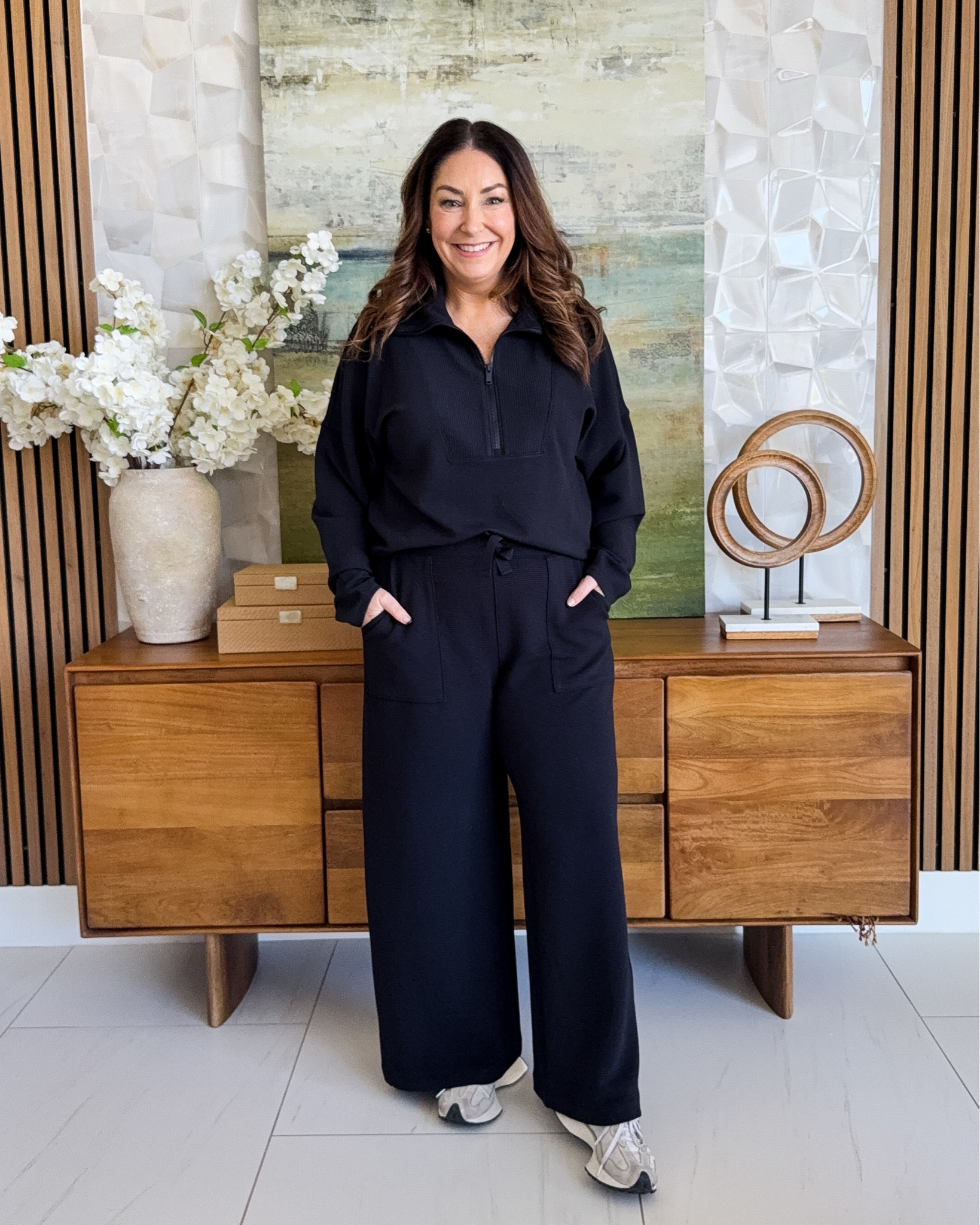 Spanx French Rib AirEssentials | Wearing Top tts, L // Pants XL Petite size up if in-between | code RYANNEXSPANX  

 

#LTKMidsize #LTKOver40 #LTKSpringSale