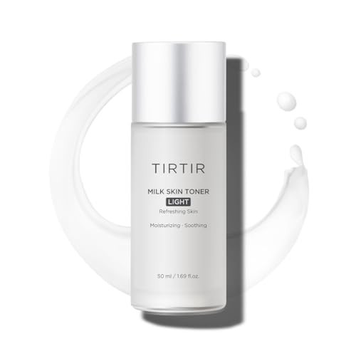 TIRTIR Milk Skin Toner Light | Instant Hydration with 4% Niacinamide, Pore-Tightening, Vegan Toner for Acne-Prone, Sensitive & Oily Skin, Fungal Acne Safe, Panthenol, Allantoin, Vitamin B | Amazon (US)