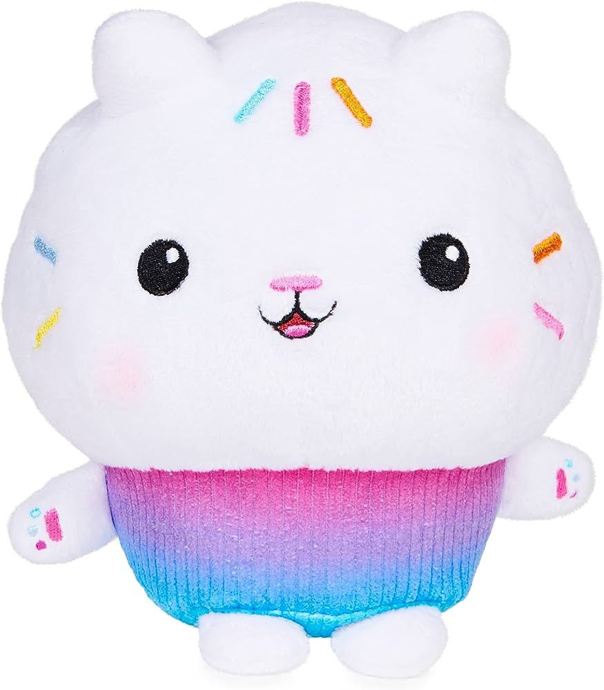 Gabby’s Dollhouse, 7-inch Cakey Cat Purr-ific Plush Toy, Kids Toys for Ages 3 and up | Amazon (US)