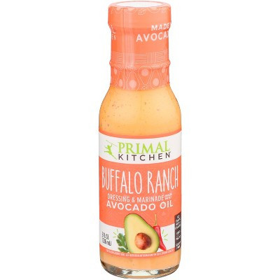 Primal Kitchen Buffalo Ranch Dressing & Marinade -8 oz (Case of 6) | Target