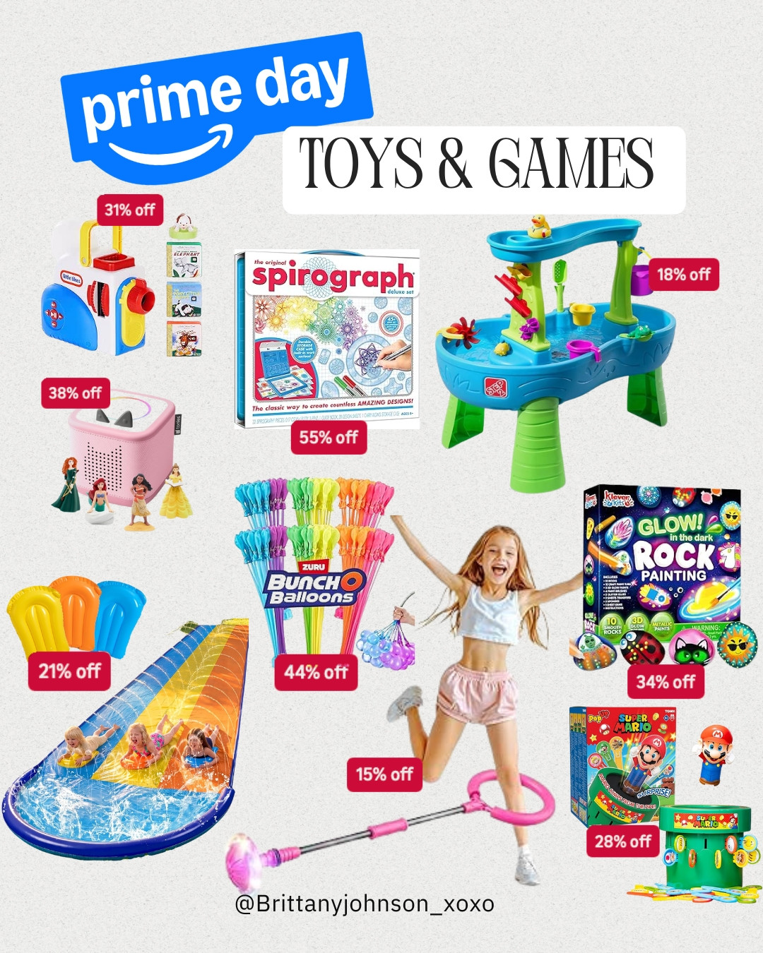Prime Day toys + games deals are too good! Stocking up for summer fun, rainy days, and birthday gifts! 

 #LTKSeasonal #LTKSaleAlert #LTKKids