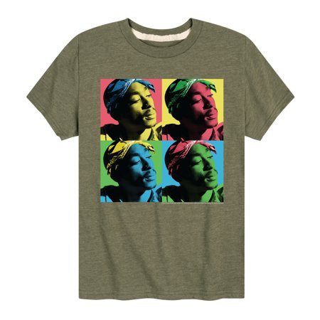 Tupac - Pop Art Collage - Toddler And Youth Short Sleeve Graphic T-Shirt | Walmart (US)