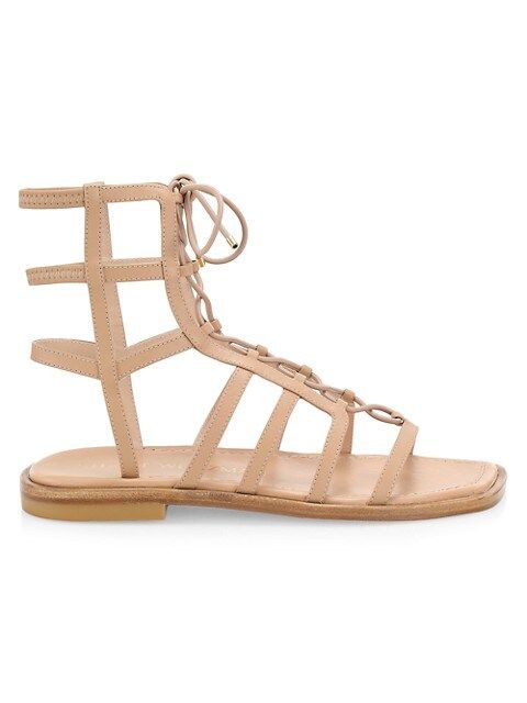 Kora Lace-Up Leather Gladiator Sandals | Saks Fifth Avenue