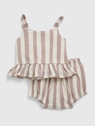Baby Peplum Two-Piece Outfit Set | Gap (US)