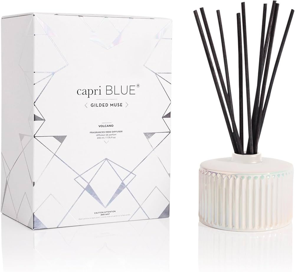 Capri Blue Muse Reed Oil Diffuser - Comes with Diffuser Sticks, Oil, and Glass Bottle - Aromather... | Amazon (US)