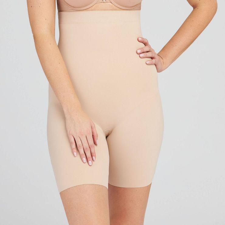 Assets by Spanx Women's Thintuition High-Waist Shaping Thigh Slimmer | Target