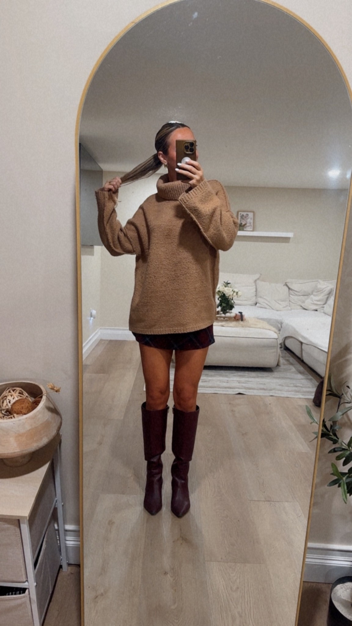 The shorter the skort, the bigger the sweater 🤎

#LTKootd #LTKSeasonal #LTKgrwm