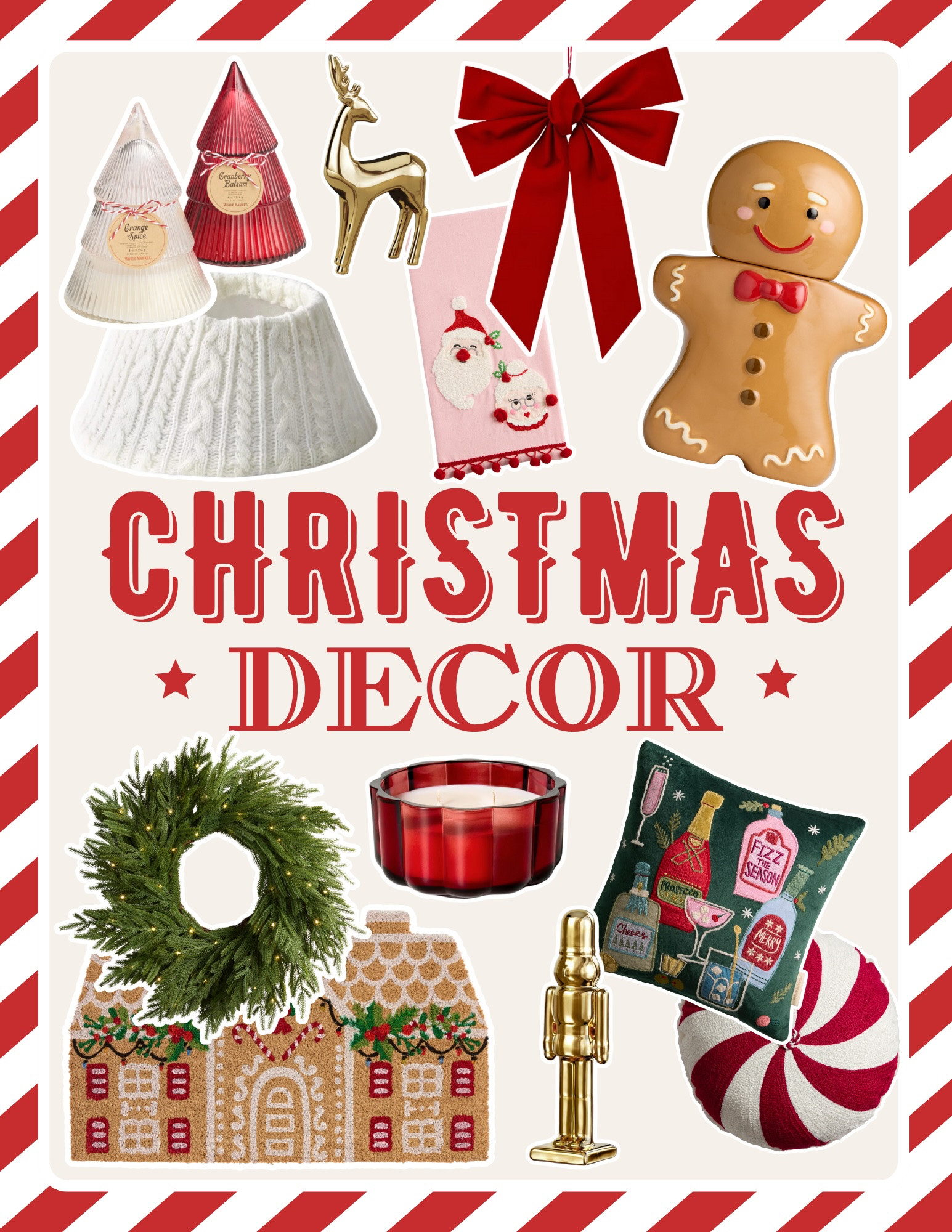 I just found the CUTEST Christmas decor this week at @WorldMarket & @Target and I HAD to share! 😍 Whether you’re decorating your tree or creating cozy holiday vibes, these stores have everything you need to make your space merry and bright. 🎅🏼💫
#ChristmasDecor #TargetFinds #WorldMarketFinds #HolidayDecor #ChristmasStyle #HomeForTheHolidays #ChristmasInspo #CozyVibes #Christmas2024 #TargetStyle #WorldMarketDecor #ChristmasShopping #HolidayStyle #DecorInspo  

 #LTKHoliday #LTKSeasonal #LTKHome