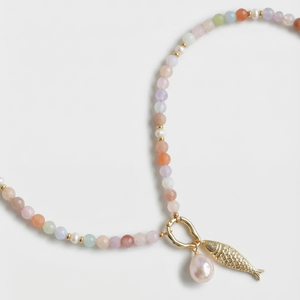 Cotton Candy Sky Necklace | Katie Dean Jewelry