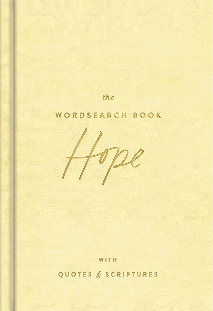 The Wordsearch Book: Hope with Quotes & Scriptures | Amazon (US)
