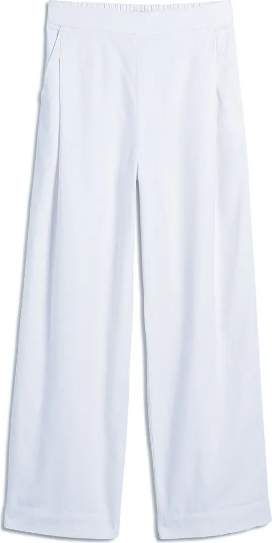 Madewell Pull-On Straight Leg Crop Pants | Nordstrom | Nordstrom
