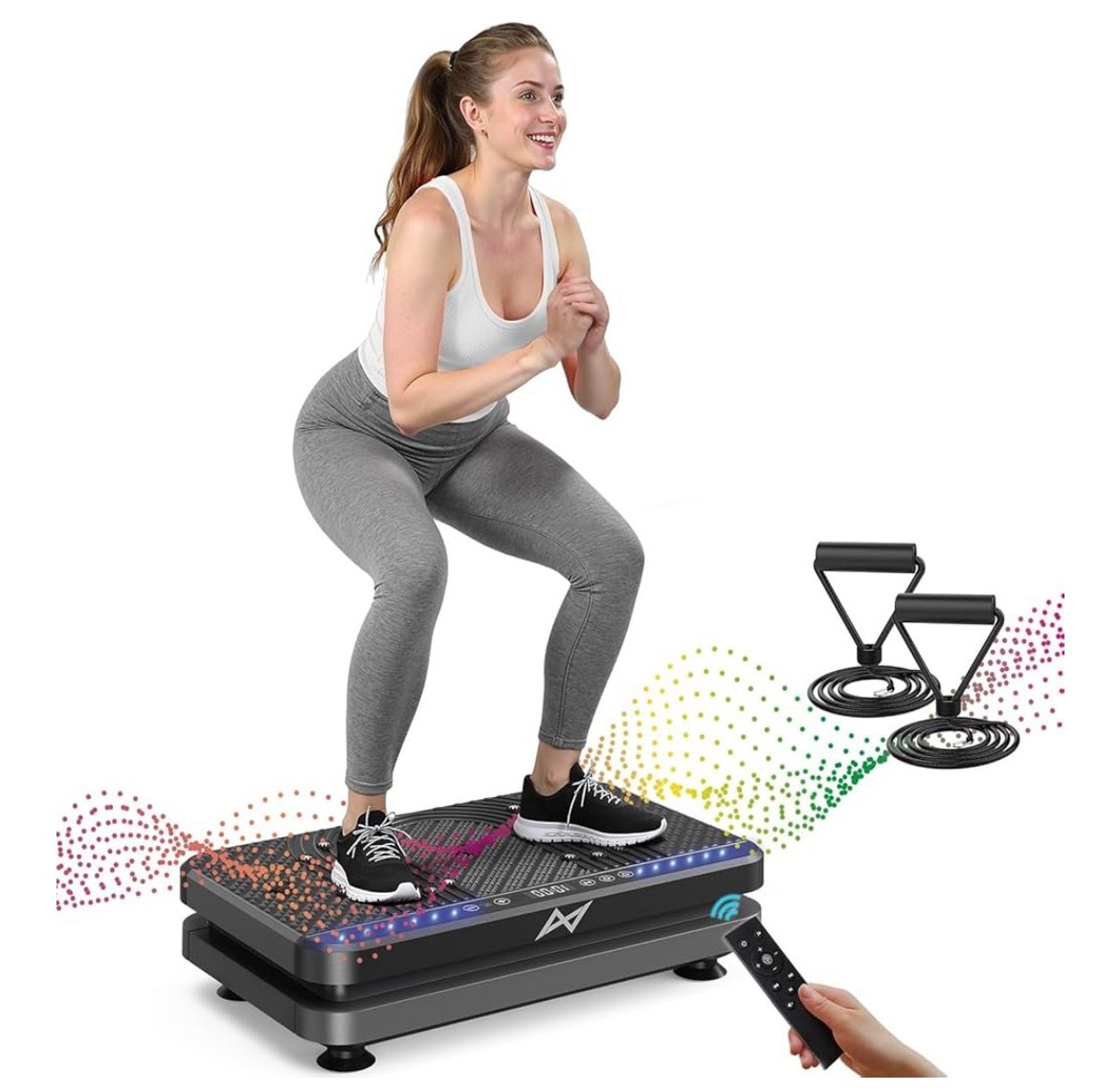 Vibration plate. Great for muscle tone, lymphatic drainage, inflammation, and so much more.. 

#LTKHome #LTKActive #LTKSaleAlert