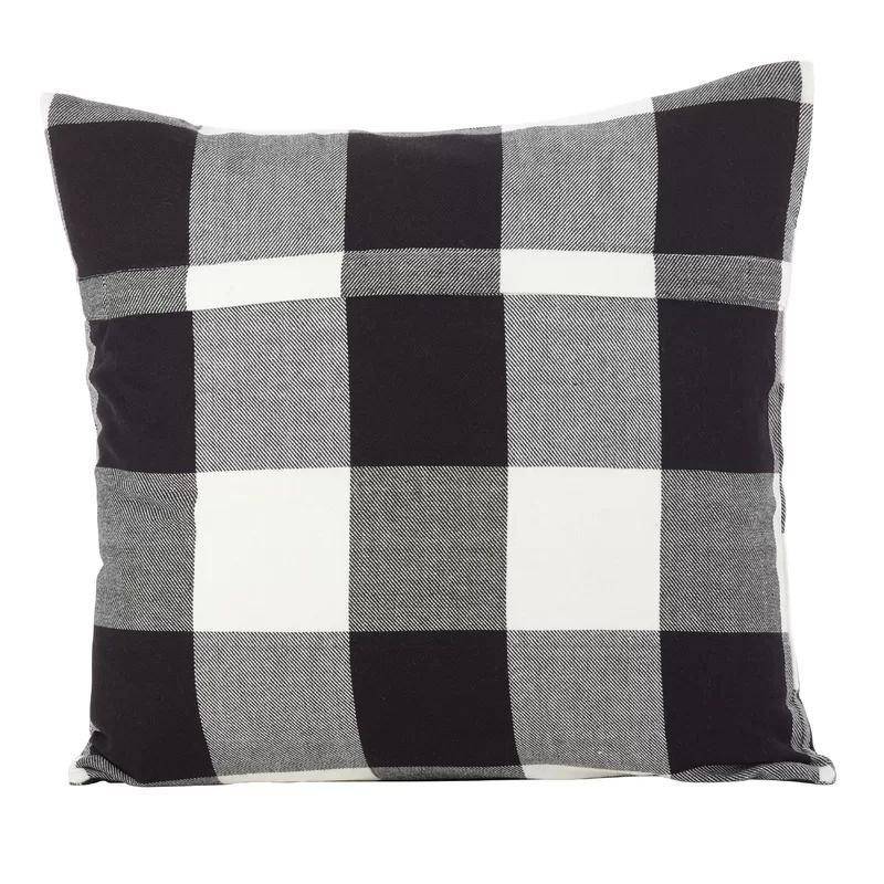 Karpinski Buffalo Cotton Floor Pillow Cover | Wayfair North America