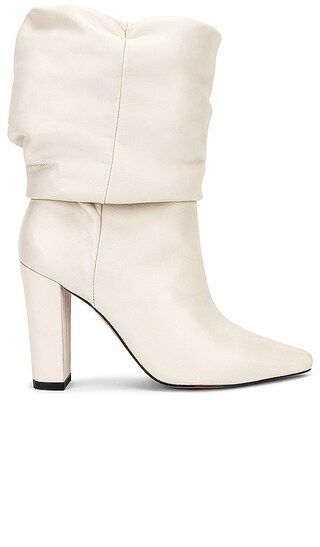 Slouch Boot in Off White | Revolve Clothing (Global)
