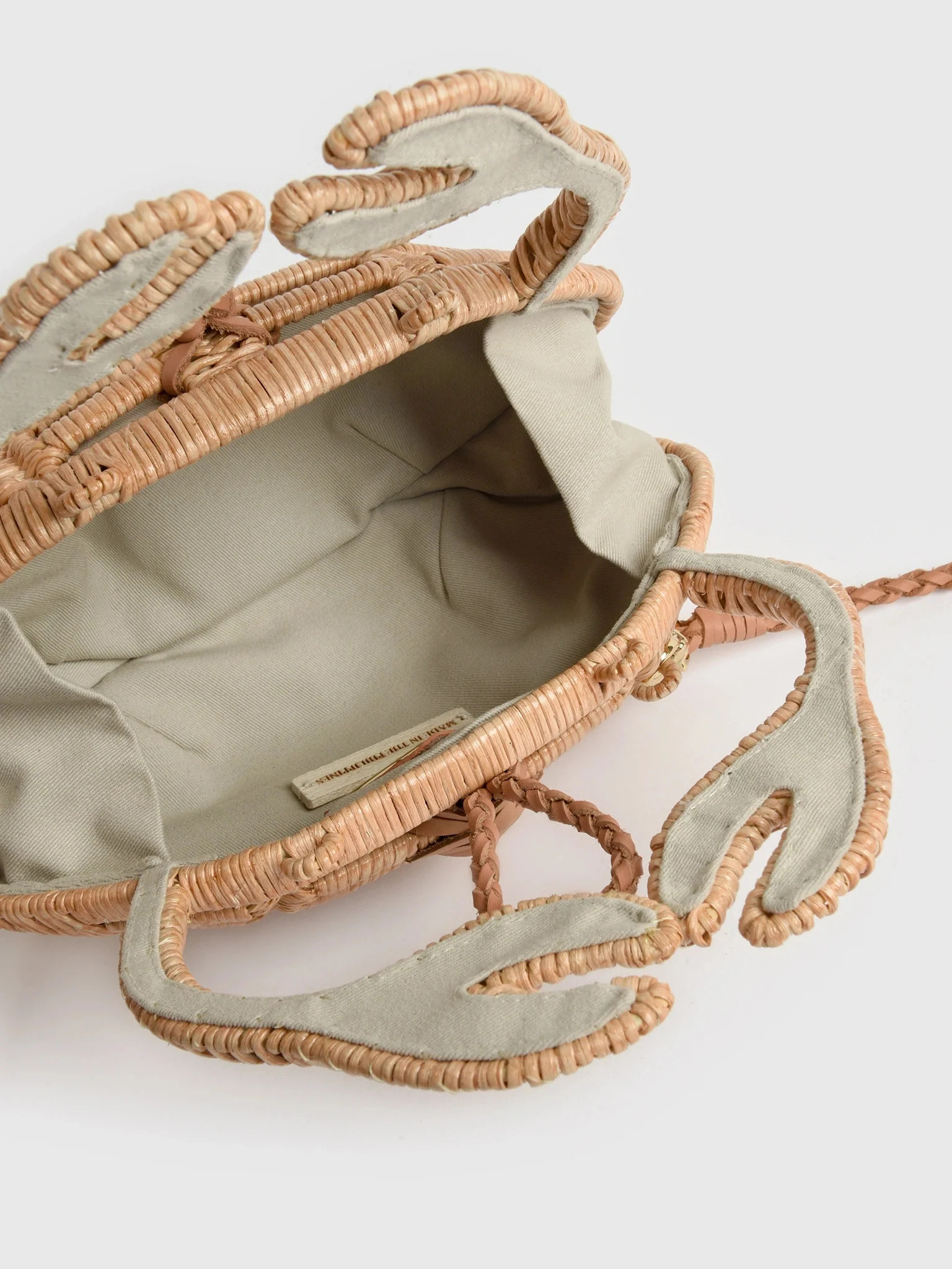 ARANAZ
                      
                     Crab Wicker Handbag | Saint Bernard