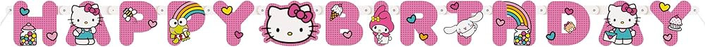 Unique Hello Kitty Jointed Banner, Events and Party Supplies | Amazon (US)