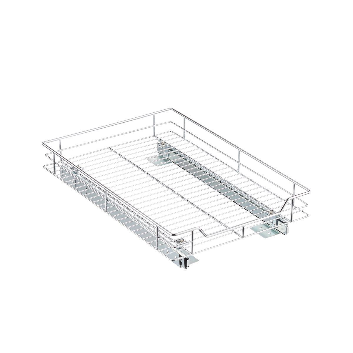 14" Commercial Roll-Out Drawer Chrome | The Container Store