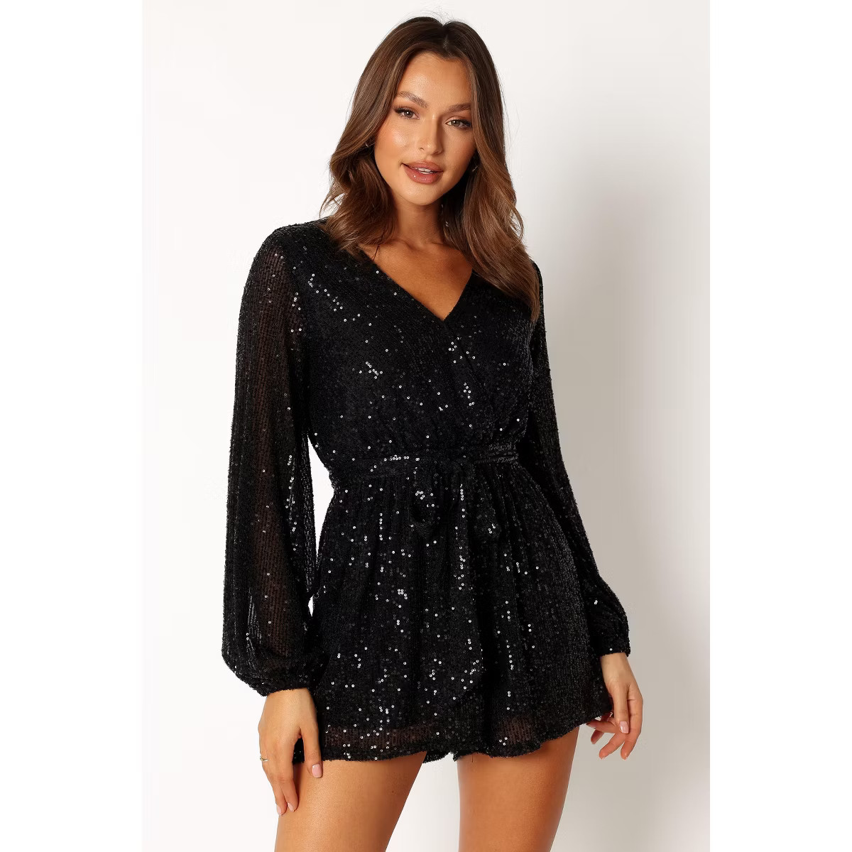 Petal and Pup Womens Monica Sequin Romper | Target