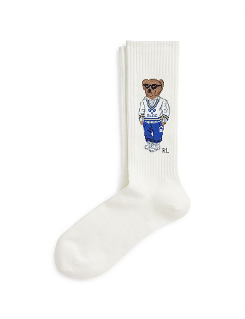 Polo Ralph Lauren Polo Bear Cotton-blend Crew Socks | David Jones | David Jones (Australia & New Zealand)
