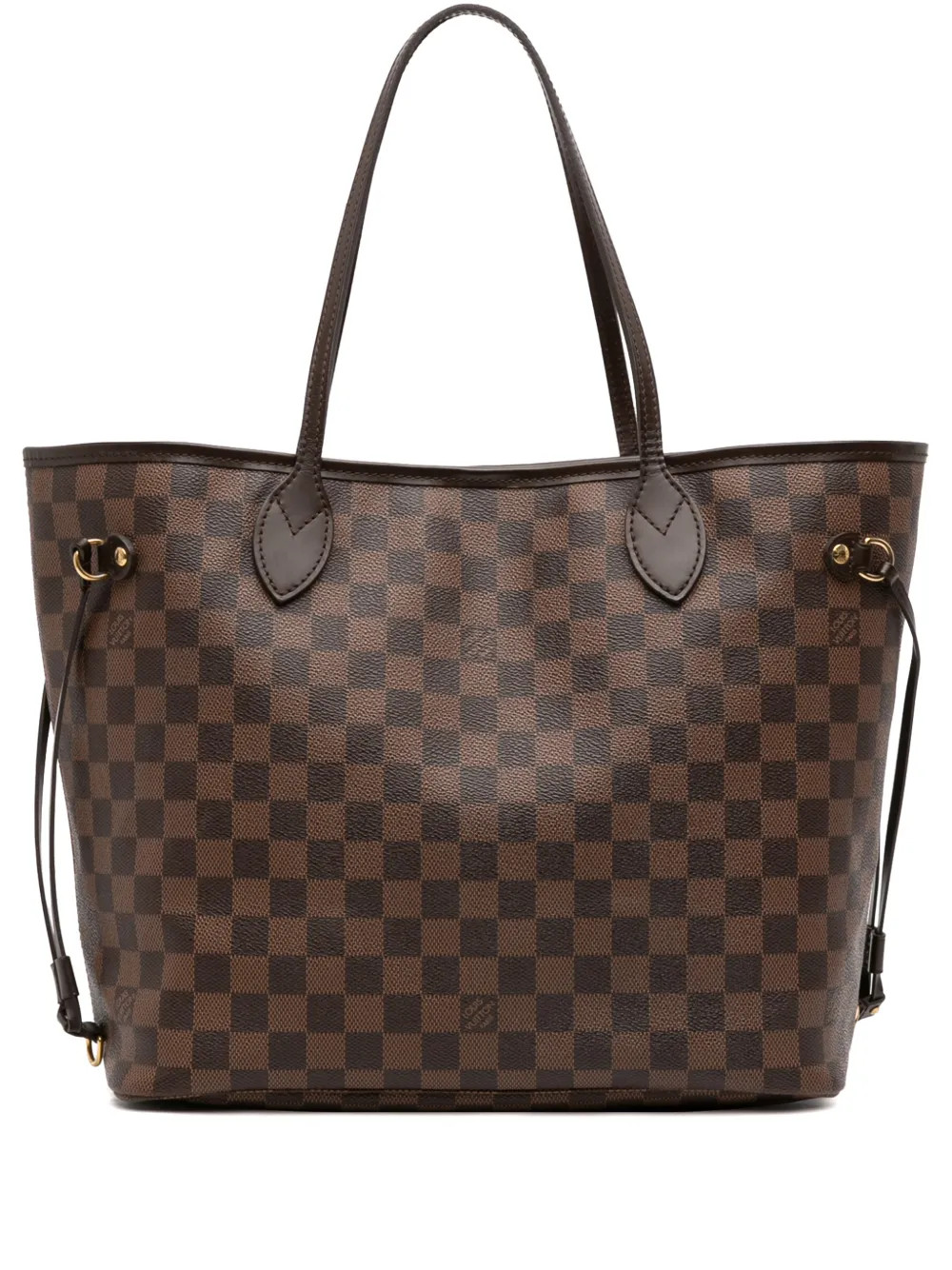 Louis Vuitton Pre-Owned 2013 Damier Ebene Neverfull MM Tote Bag | Brown | FARFETCH ZA | Farfetch Global