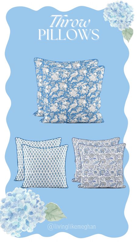 Throw pillows & cases





Home decoration, block print, grandmillennial, blue and white, coastal grandmother, Amazon finds, Amazon must haves, home decor, home inspo, Amazon, pillows, couch pillows, under 25, pillow case, indoor pillows, grandmillennial home

#LTKFindsUnder50 #LTKHome