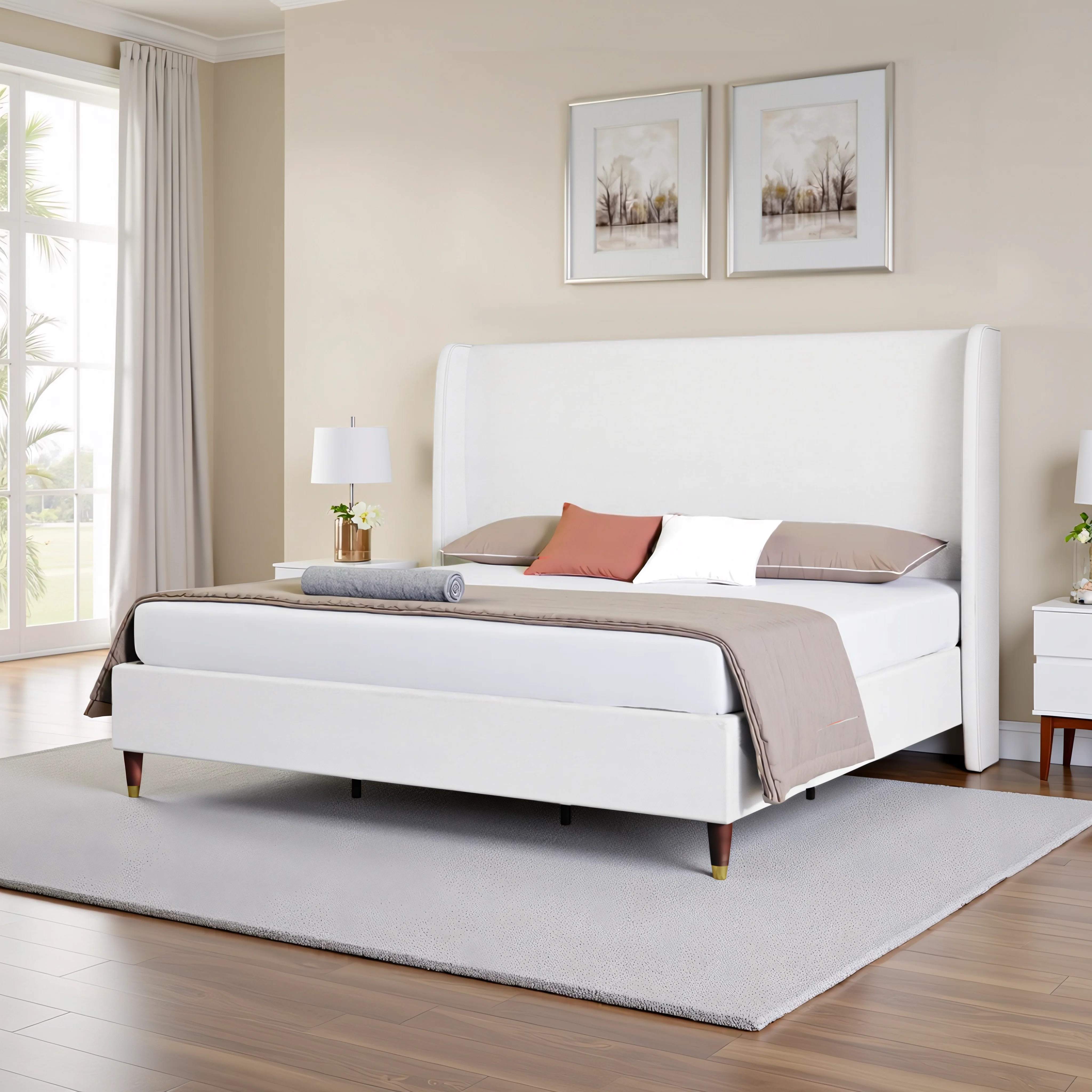 Belo Upholstered Platform Bed | Wayfair North America