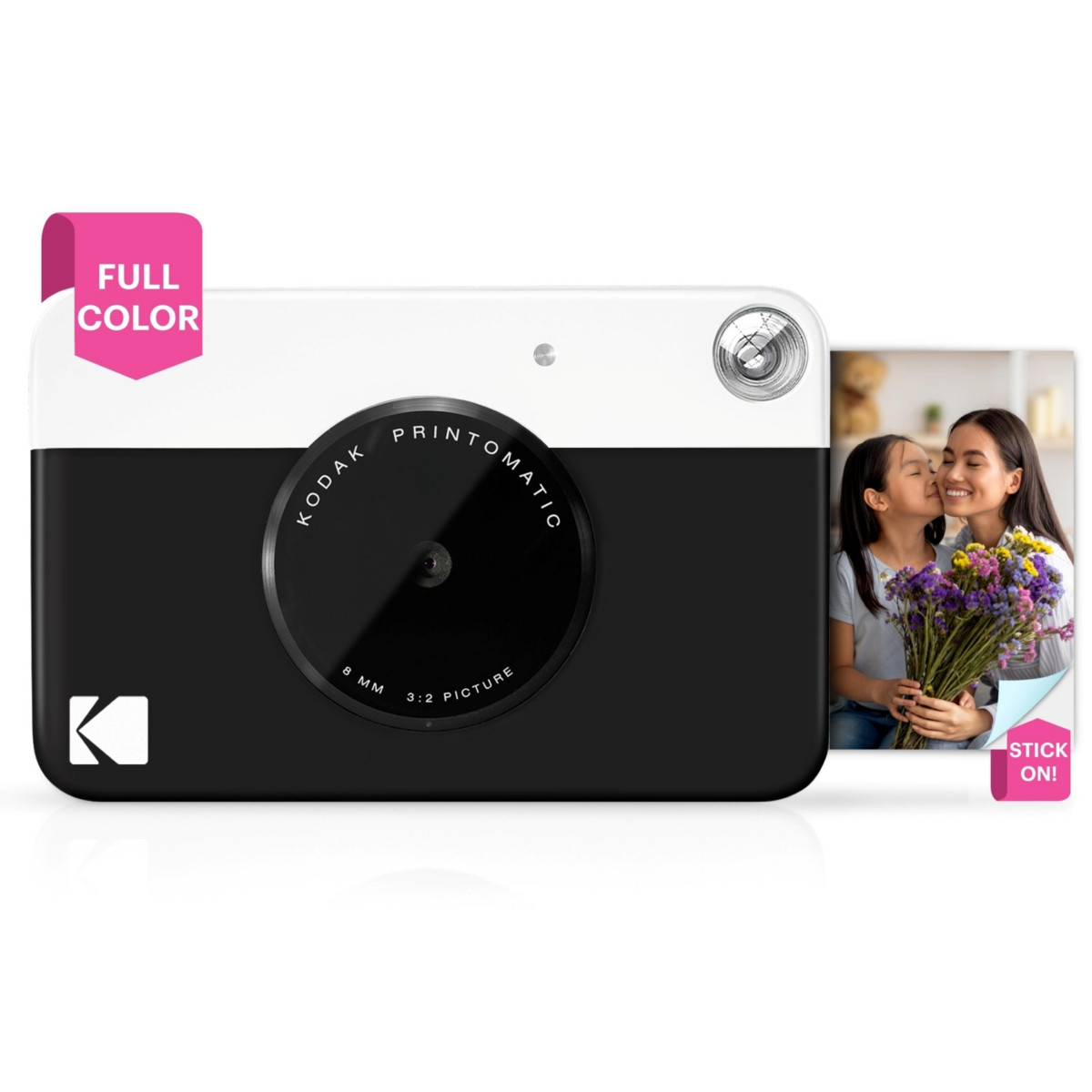 Kodak Printomatic 2x3 Camera - Black | Macy's
