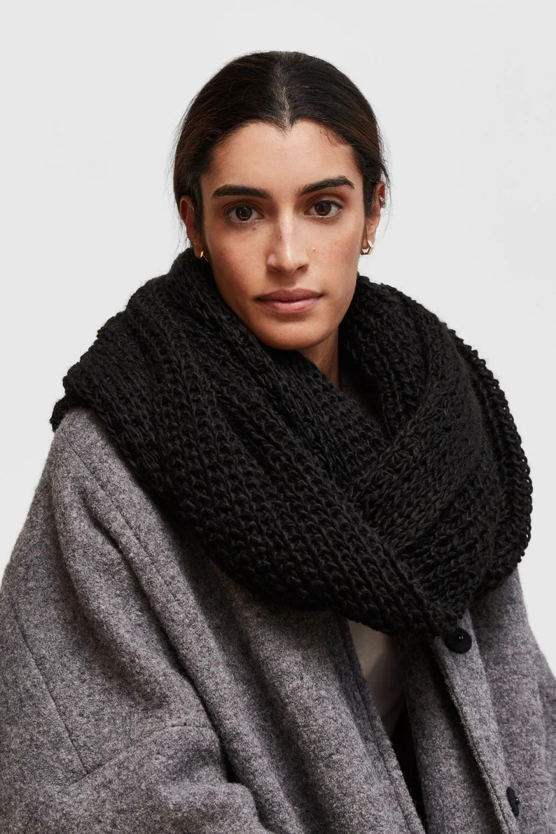 Winter Scarf Women Woven Scarf Chunky Knit Scarf Womens | Etsy Canada | Etsy (CAD)