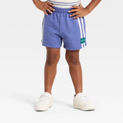 Grayson Mini Toddler Boys' French Terry Shorts - Blue 2T | Target