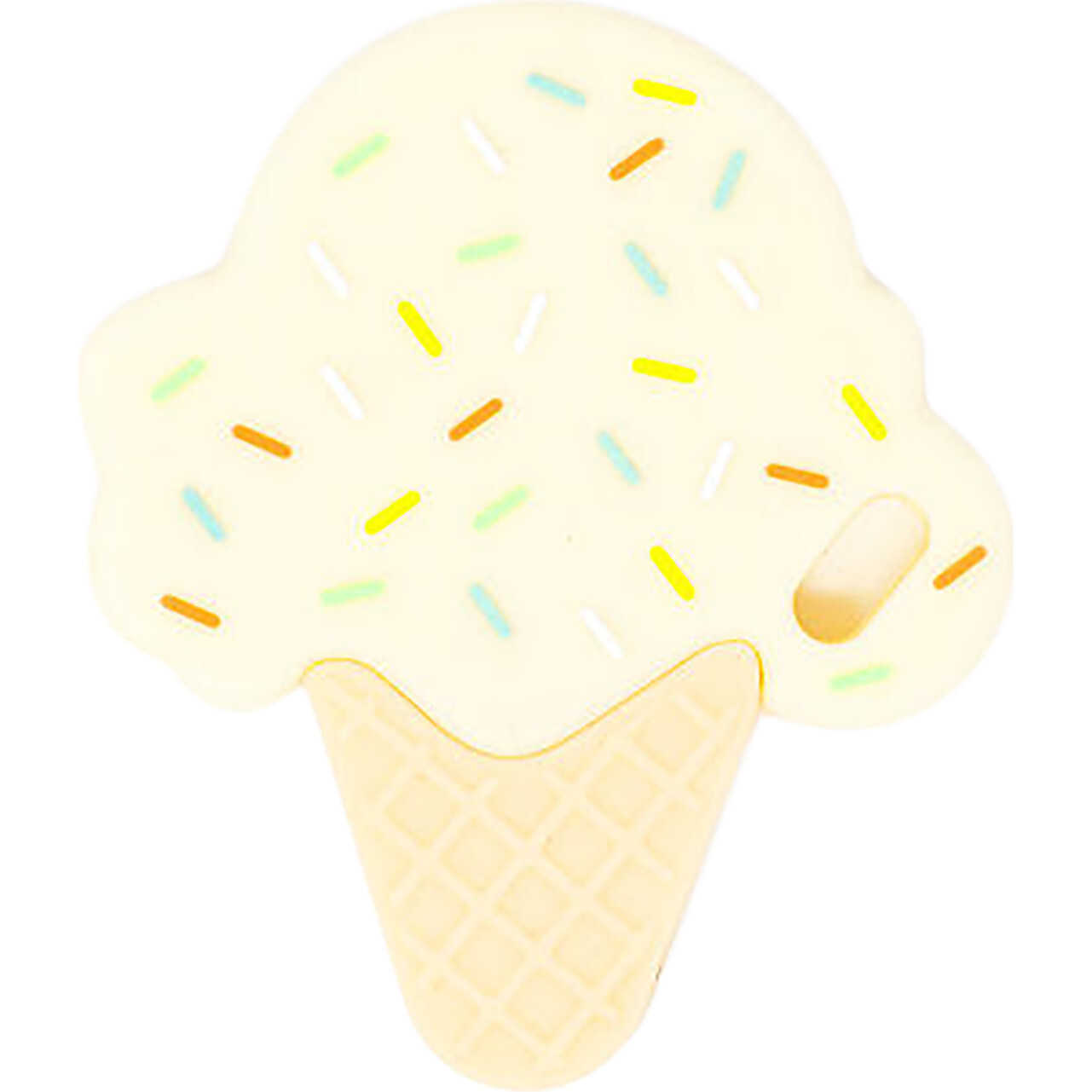 Ice Cream Teether, Vanilla | Maisonette