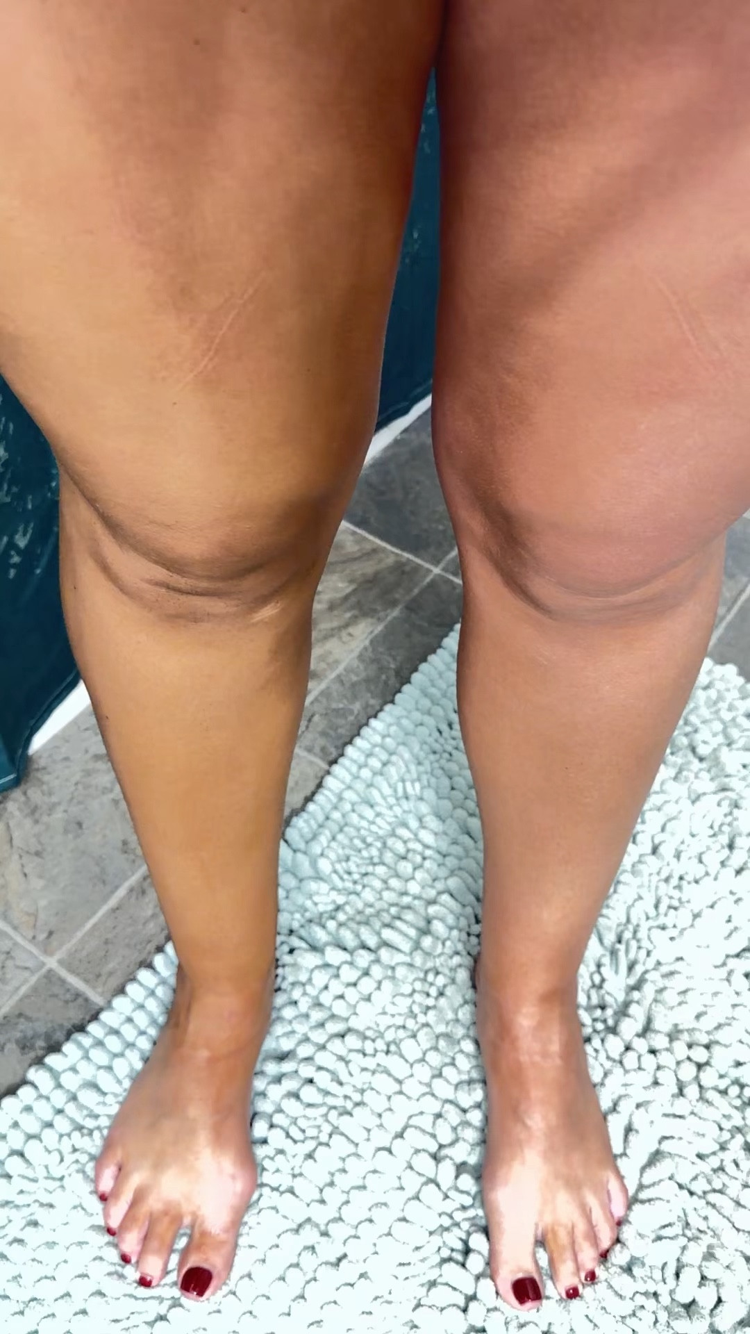 I took this video right after I got my new phone and for some reason, whites on camera looked weird until I changed some settings. That being said... I'm going to get a new side by side comparison of this FOAMING GOLD when I tan this week! I swear, I can't miss a week. This stuff is fantastic! #tiktokshop #petajane

#LTKgrwm #LTKBeauty #LTKselfcare