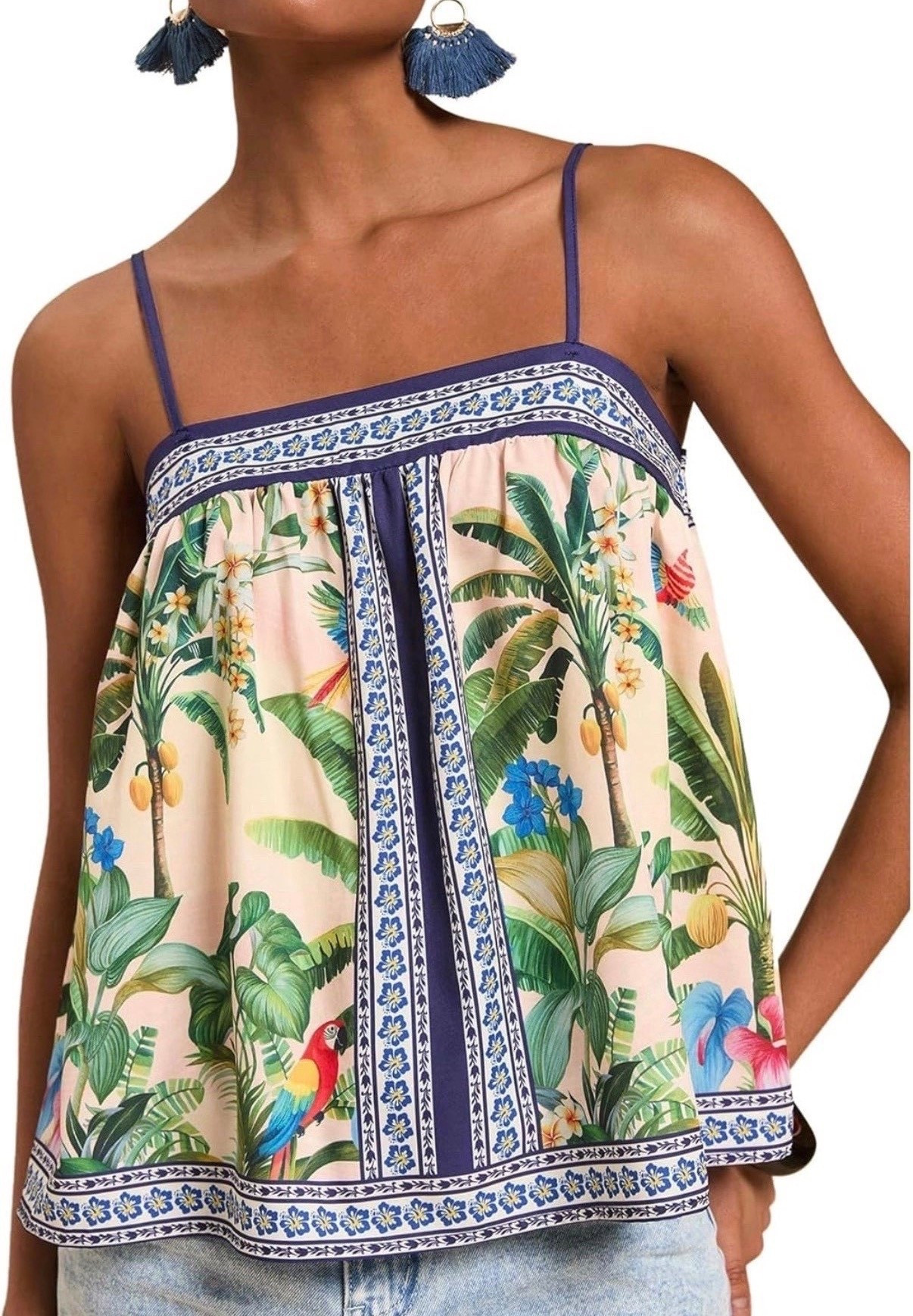 Farm Rio but make it Amazon 
Dress
Floral top
Vacation 


#LTKSeasonal #LTKTravel