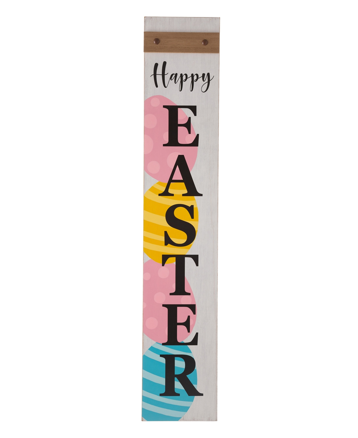 Glitzhome 42"H Wooden "Happy Easter" Porch Sign | Macys (US)