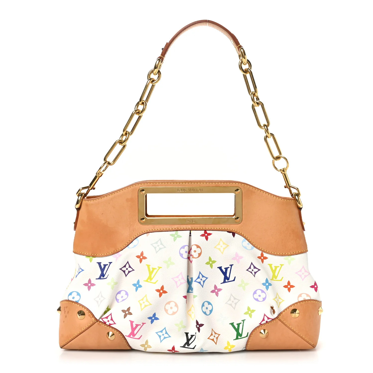 Monogram Multicolor Judy MM White | FASHIONPHILE (US)