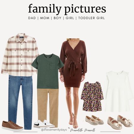 Fall Family Picture Outfit Idea 
DAD | MOM | BOY | GIRL | TODDLER GIRL 

#LTKstyletip #LTKfamily #LTKSeasonal