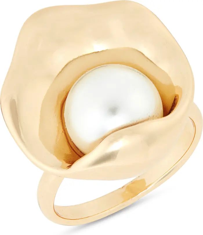 Nested Imitation Pearl Ring | Nordstrom