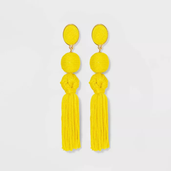 SUGARFIX by BaubleBar Ball Drop Tassel Earrings | Target