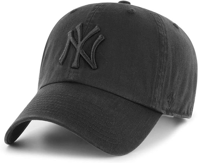 47 New York Yankees Strapback Brand Clean Up Adjustable Cap Hat | Amazon (US)