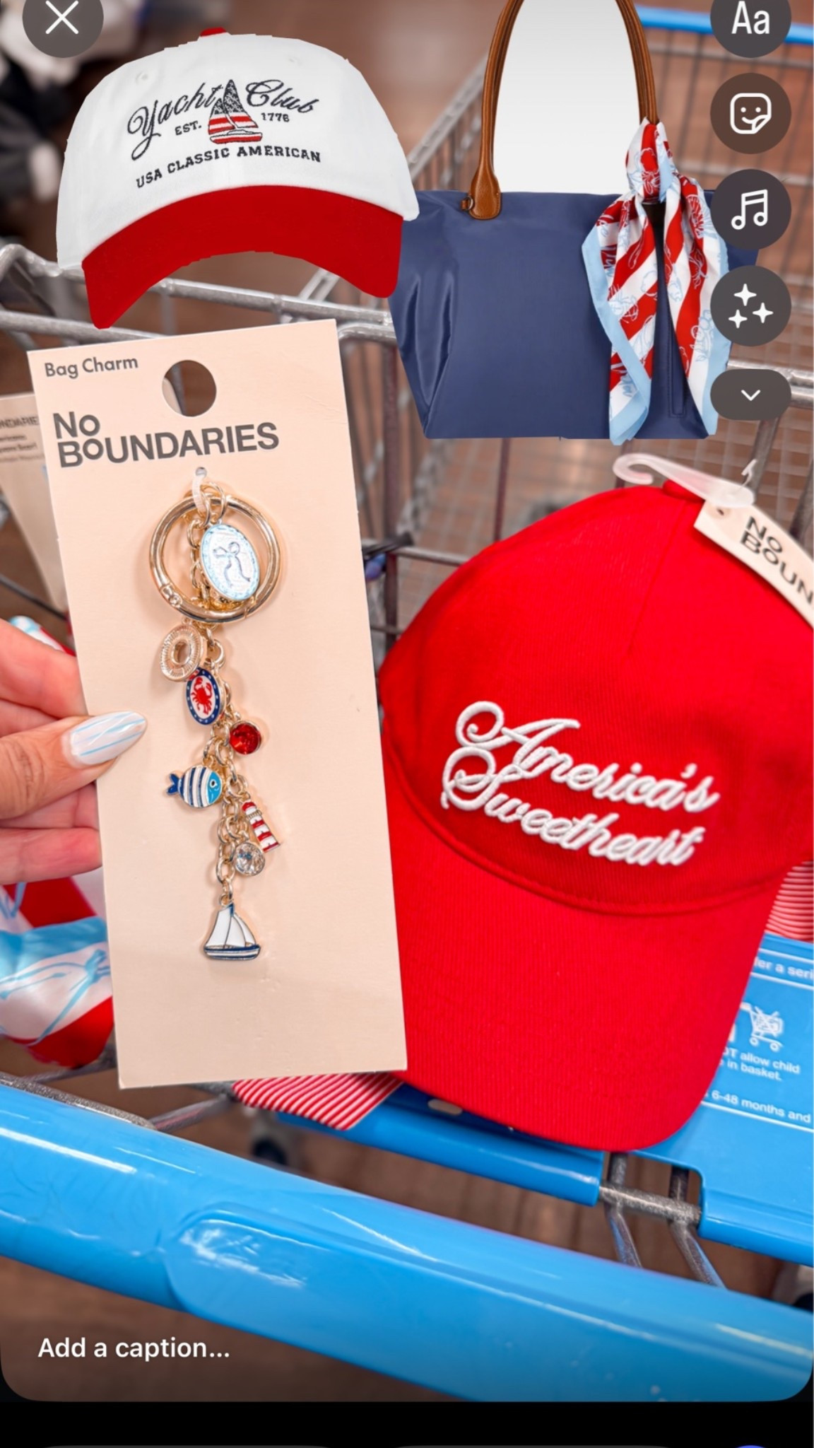 okayyyy walmart is fully in its coastal granddaughter / nantucket summer era right now ⚓️🤍 linked all the cute finds i spotted today including the hats, scarves, bag charms, jelly shoes, sweaters, and americana accessories because honestly… walmart understood the assignment 😂

#LTKSeasonal #LTKgrwm #LTKSwim