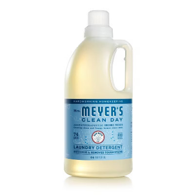 Mrs. Meyer's Clean Day Liquid Laundry Detergent - Rain Water - 64 fl oz | Target