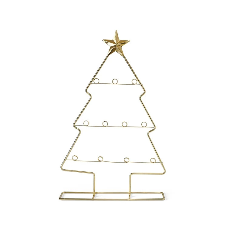 Packed Party Gold Tree Christmas Card Holder | Walmart (US)