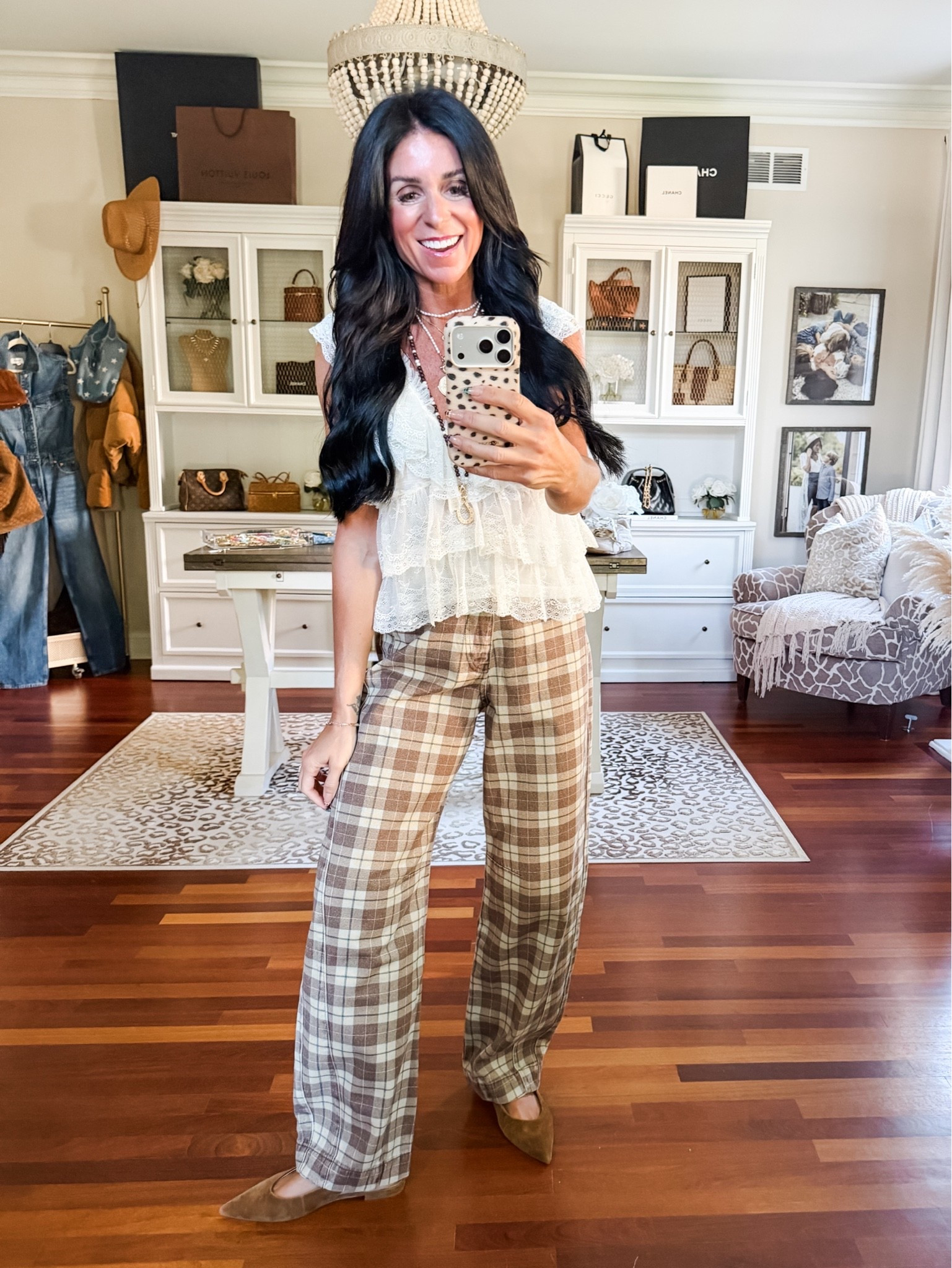 Wearing a 4 in jeans and small top
@Anthropologie

#LTKmorningroutine #LTKNYFW #LTKSeasonal