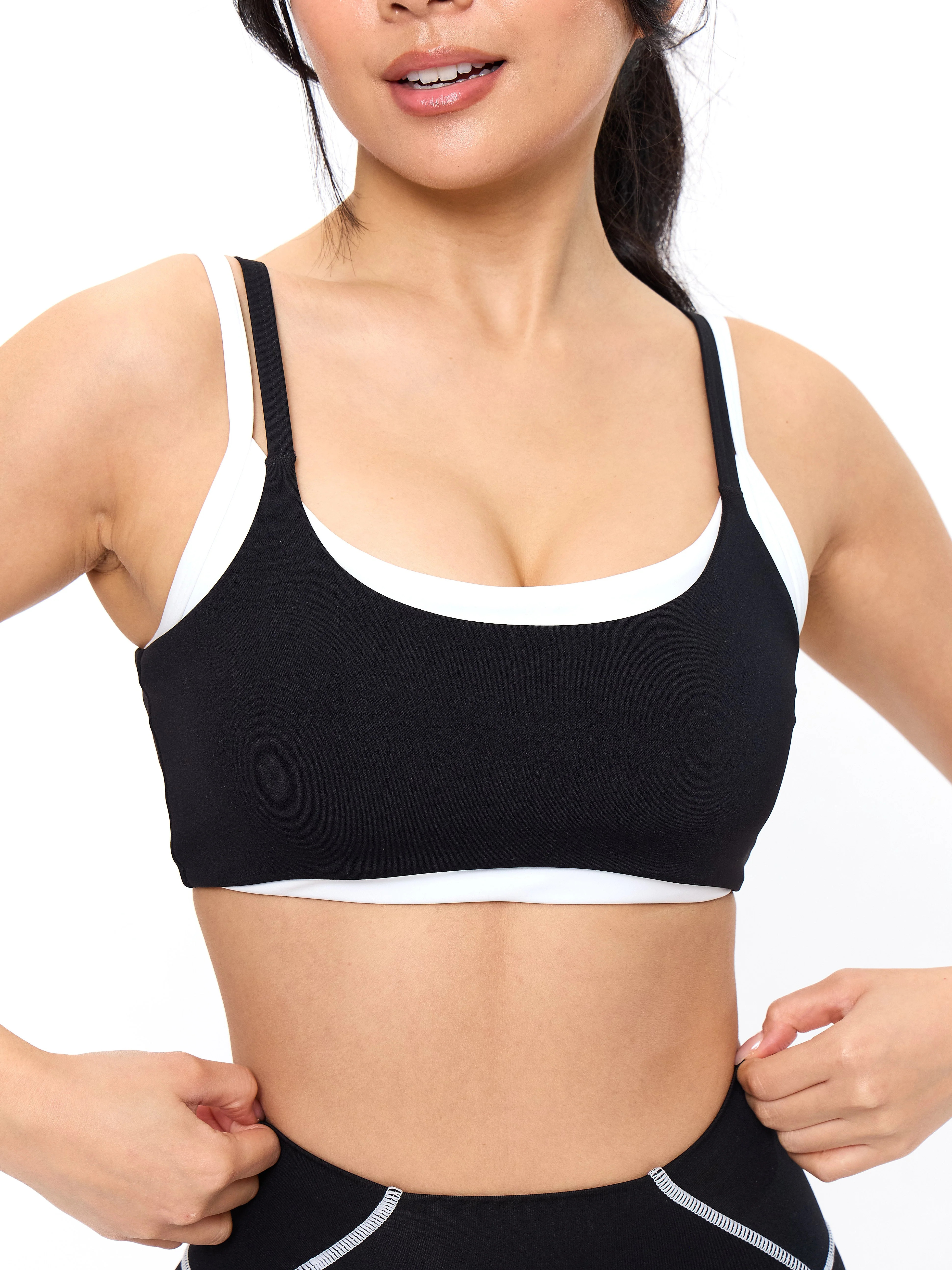 Story Sports Bra - Onyx Black | Buffbunny
