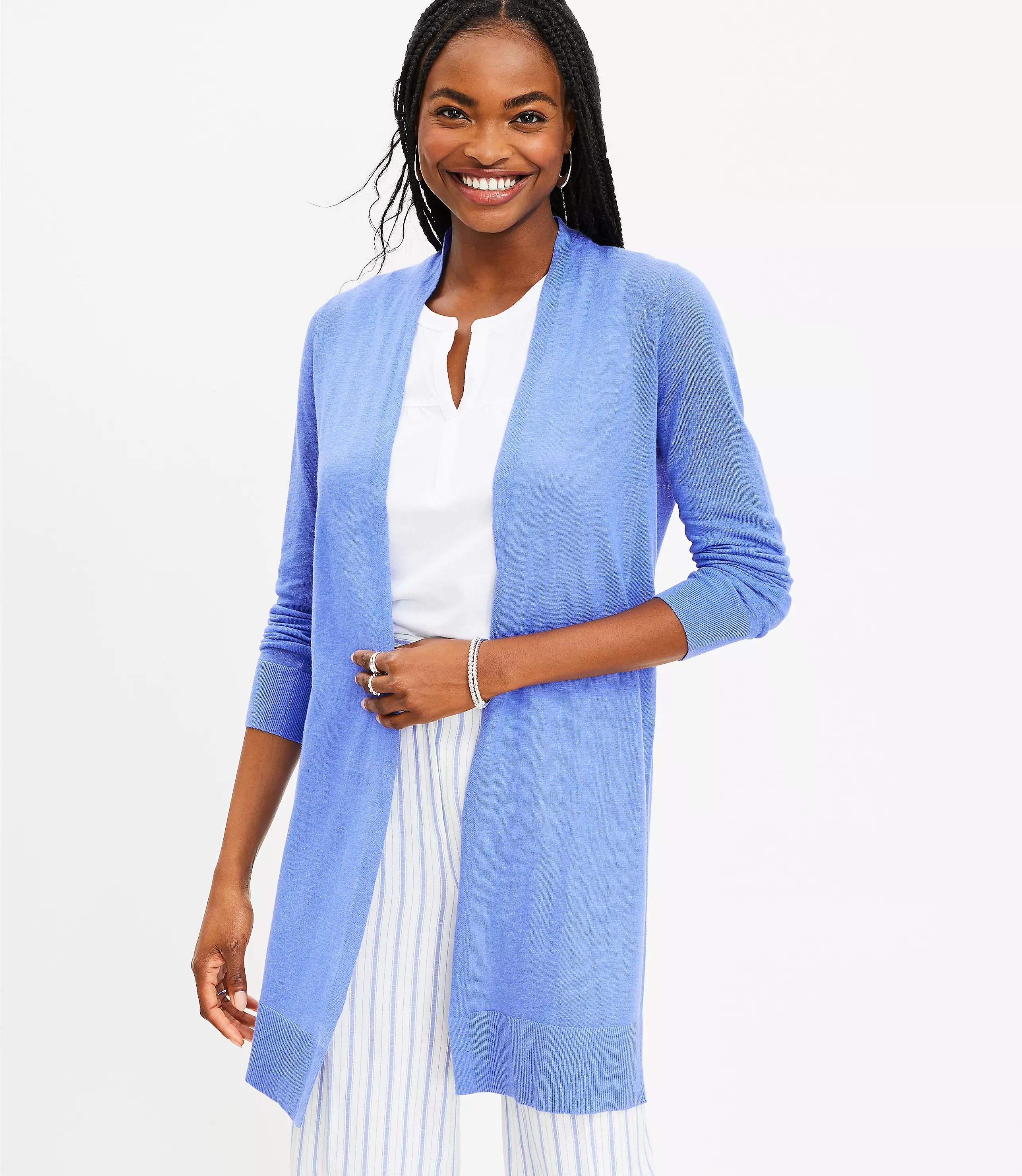Lightweight Open Cardigan | LOFT