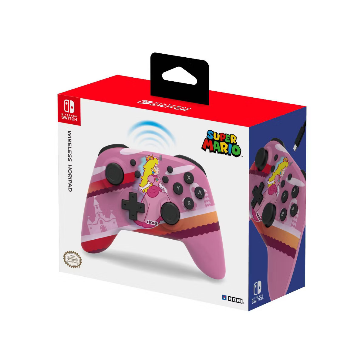 Horipad Wireless Gaming Controller for Nintendo Switch - Peach | Target