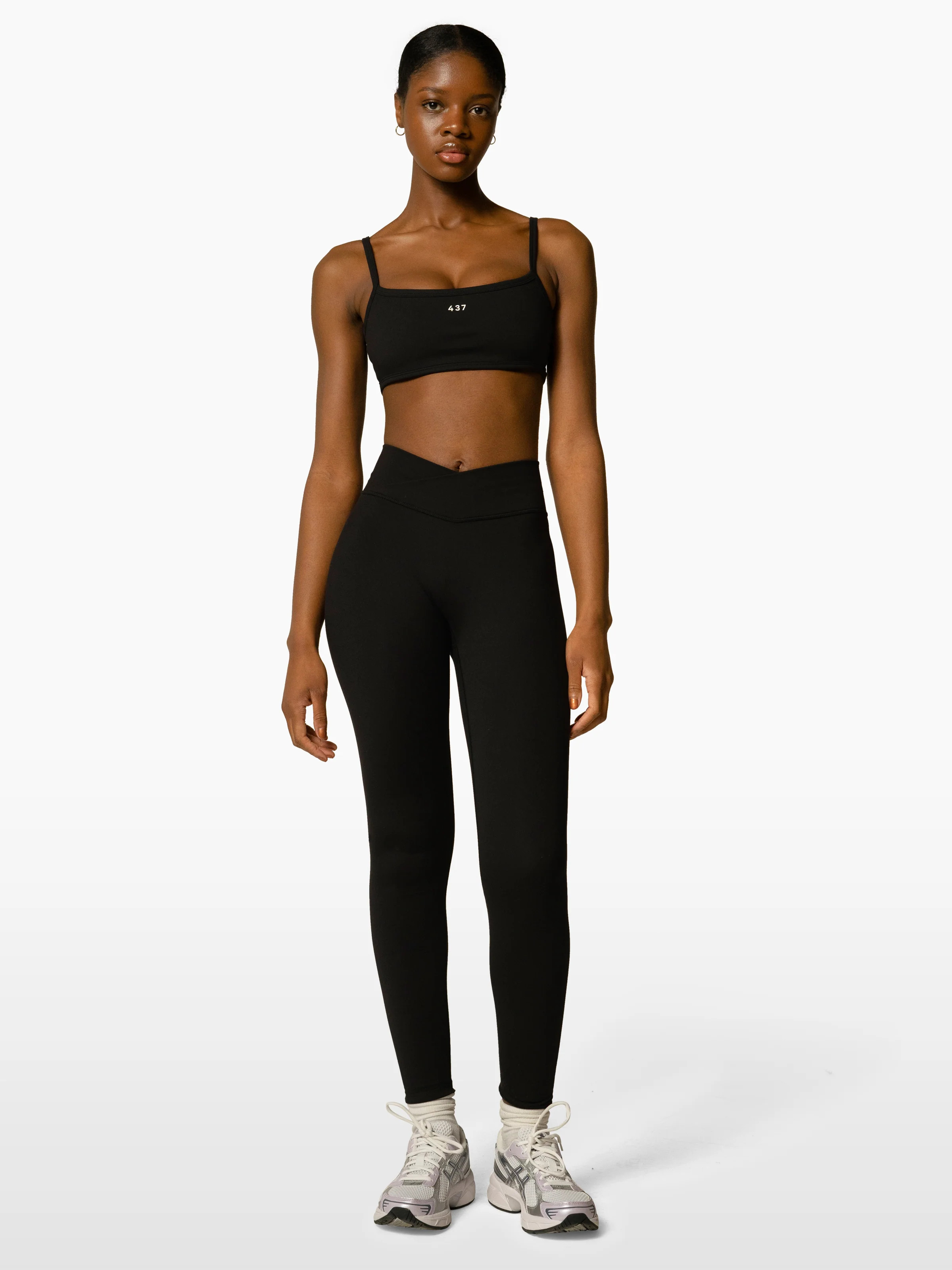 The V Legging / Black | 437