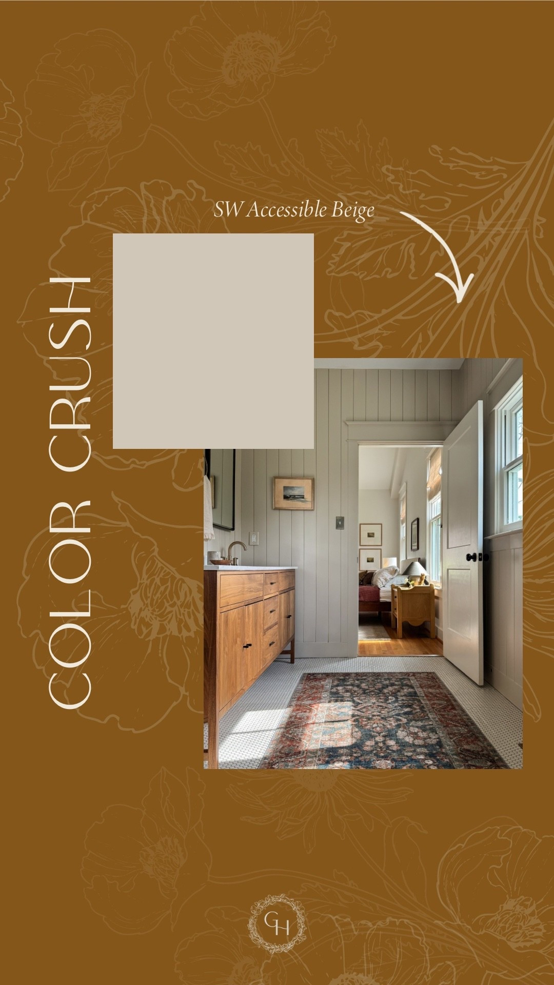 Accessible Beige bathroom paint color ✨

#LTKHome