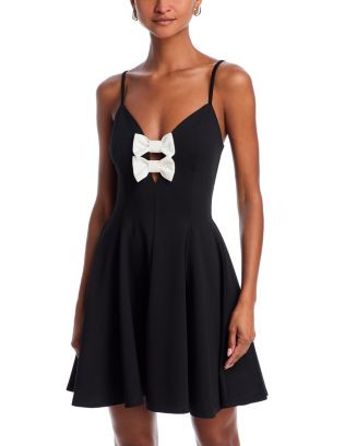 AQUA Bow Tank Dress - Exclusive   | Bloomingdale's Women | Bloomingdale's (US)