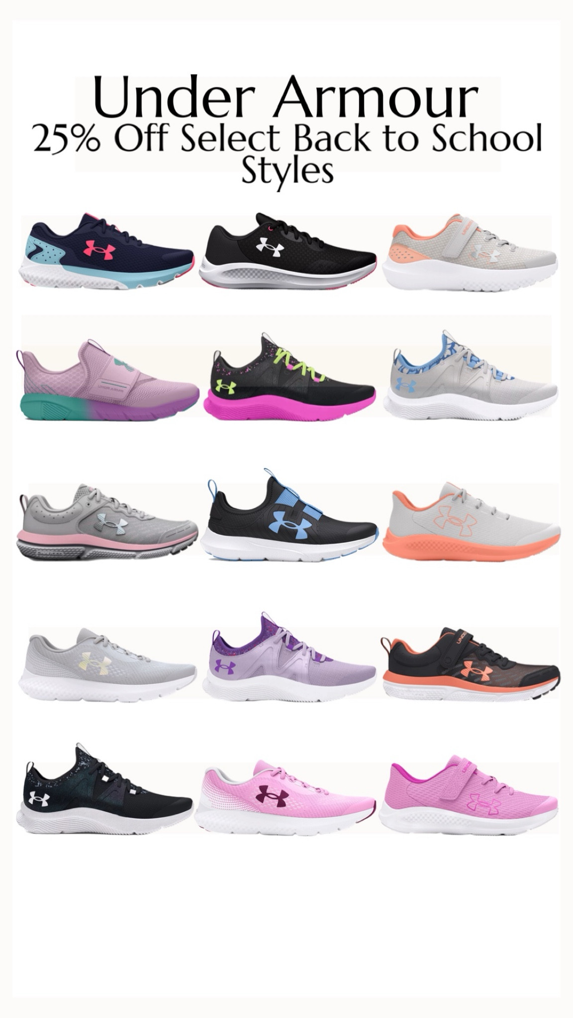 Under Armour 25% off select back to school styles

#LTKKids #LTKBacktoSchool